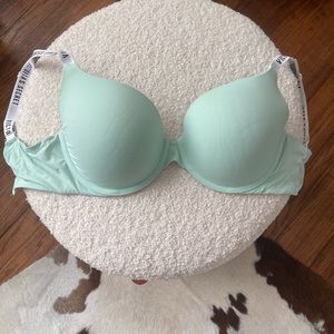 Victoria’s Secret Logo Strap Push-up Bra